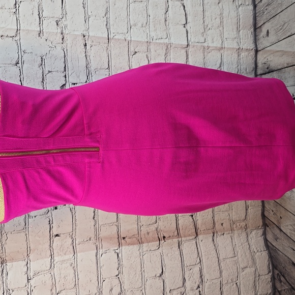 Express Fuchsia Bodycon Knee-Length Dress Size 6 NWT - Picture 8 of 11